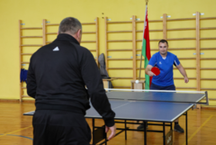 • Юнакі і ветэраны на адной пляцоўцы: у Брагіне прайшлі адкрытыя спаборніцтвы па настольным тэнісе